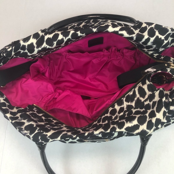 Kate Spade Stevie Lindenwood Leopard diaper bag - Picture 5 of 13